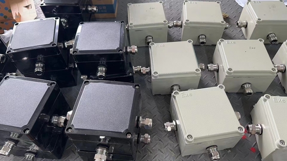 Painéis à prova de explosão de alumínio de 10 mm IP66 WF2 / Painel à prova de explosão Ex
