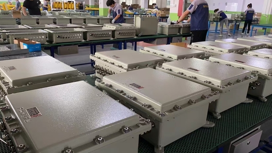 Painéis de controlo à prova de explosão de corrente nominal certificados ATEX CNEX ISO9001