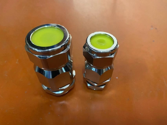 Glándula de cabo ATEX/IECEx para 10-14 mm Diâmetro do cabo IP68 Brass Single Wire Armor