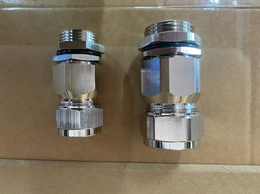 Proteção contra penetração IP68 Flameproof Single Wire Armor Cable Gland