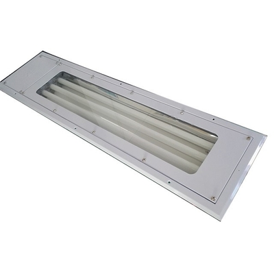 Zona 1 2 21 22 IP66 WF2 Nível de protecção Luz fluorescente à prova de explosão Ex Marca Ex Tb IIIC T80°C Db