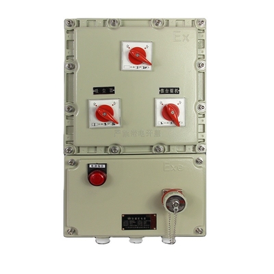 Selector à prova de chama com 2 polos e tensão 220V/380V