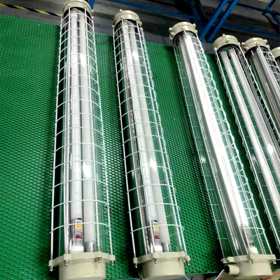 Ex Tb IIIC T80°C Db 2*18w/2*36w Luz fluorescente à prova de explosão Com eficiência luminosa de lâmpada de 100lm/w