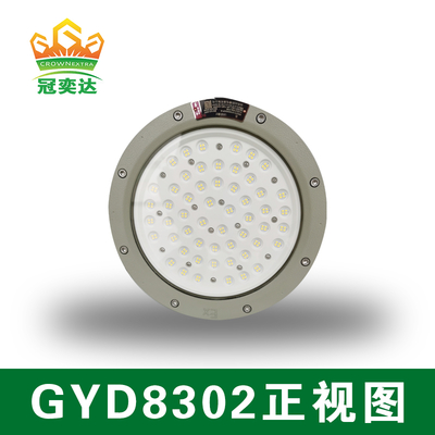 Luminária LED High Bay à Prova de Explosão para Áreas Perigosas (100W-200W, IP66) – Liga de Alumínio, Montagem no Teto/Parede, 120lm/W