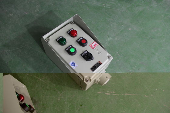 ATEX Estação de controlo à prova de explosão de alumínio fundido/aço inoxidável 10A WF2