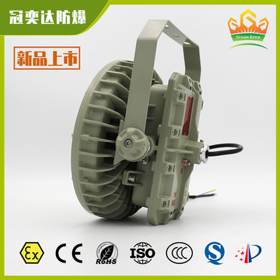 Iluminação industrial LED à prova de explosão ATEX IECEx Zona 1 e 2 Certificada. Iluminação à prova de água, anti-explosão, eficiente em energia para áreas perigosas em plataformas de petróleo, tanques e armazéns industriais.