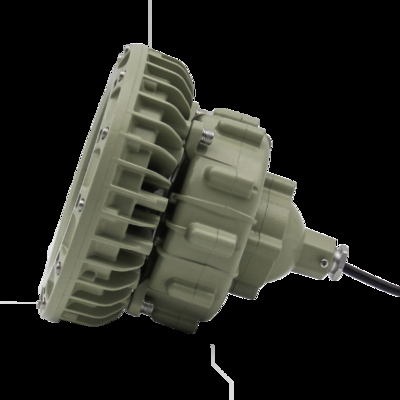 Iluminação industrial LED à prova de explosão ATEX IECEx Zona 1 e 2 Certificada. Iluminação à prova de água, anti-explosão, eficiente em energia para áreas perigosas em plataformas de petróleo, tanques e armazéns industriais.