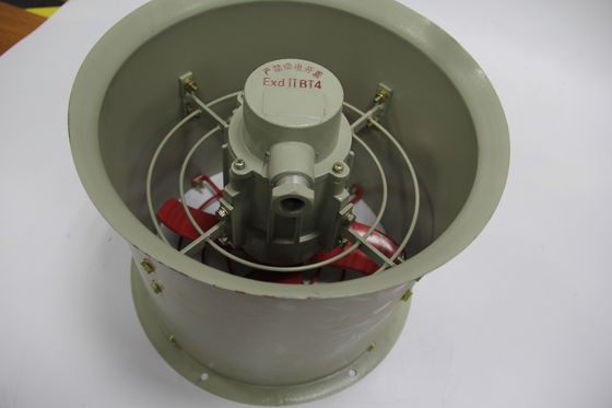 Ventilador de exaustão à prova de explosão em liga de alumínio - Ventilador axial para Zona 1, Zona 2