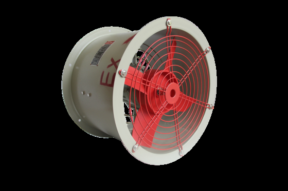 Ventilador de pivô industrial à prova de explosão. Motor à prova de chama IECEx. Refrigerador multi-posição para zonas 1/2