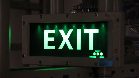 Marcador de saída LED à prova de explosão certificado ATEX CE IP66 5700KCCT 3W Fonte de luz LED de alto brilho para usinas químicas e postos de gasolina