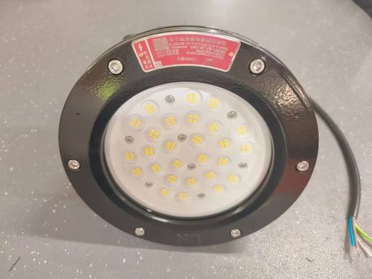 Luminária LED de alta baía à prova de explosão ATEX IECEx certificada IP66 160lm/W