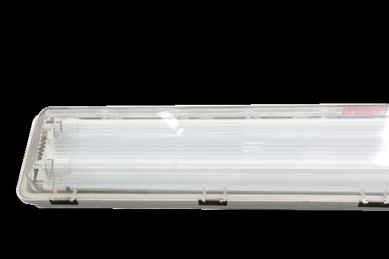 Luz LED linear à prova de explosão ATEX/IECEx/CNEX de 0,6m/1,2m, grau industrial IP66 para áreas perigosas, instalações de petróleo e gás, plantas químicas, mineração, instalações marítimas. Design energeticamente eficiente reduz