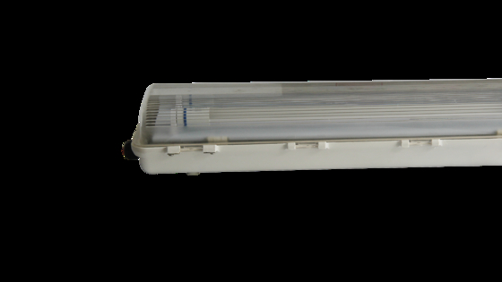 Luz LED linear à prova de explosão ATEX/IECEx/CNEX de 0,6m/1,2m, grau industrial IP66 para áreas perigosas, instalações de petróleo e gás, plantas químicas, mineração, instalações marítimas. Design energeticamente eficiente reduz