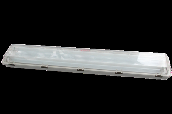 Luz LED linear à prova de explosão ATEX/IECEx/CNEX de 0,6m/1,2m, grau industrial IP66 para áreas perigosas, instalações de petróleo e gás, plantas químicas, mineração, instalações marítimas. Design energeticamente eficiente reduz