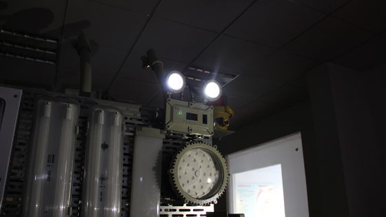 Luz de emergência de dois pontos à prova de fogo 120min.