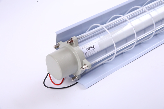 Luz LED linear à prova de explosão ATEX/IECEx/CNEX de 0,6m/1,2m, grau industrial IP66 para áreas perigosas, instalações de petróleo e gás, plantas químicas, mineração, instalações marítimas. Design energeticamente eficiente reduz