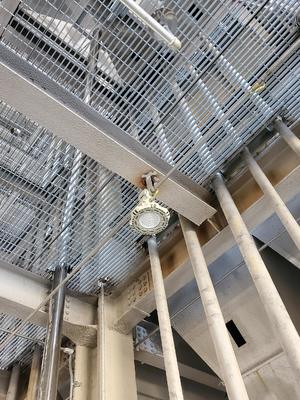 Luminárias LED de alta baía à prova de explosão planas 5000k ATEX à prova d'água 120W Ip66