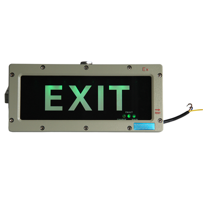 Luz de Emergência à Prova de Chamas com Padrão de Superfície Personalizado 3W 220VAC Sinal de Saída para Áreas e Zonas Perigosas 1 2 amp 21 22