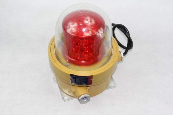 Luz de alta qualidade vermelha/transparente 5-40w à prova de explosão luz de obstrução de aviação aviso de aeronave para áreas perigosas luz