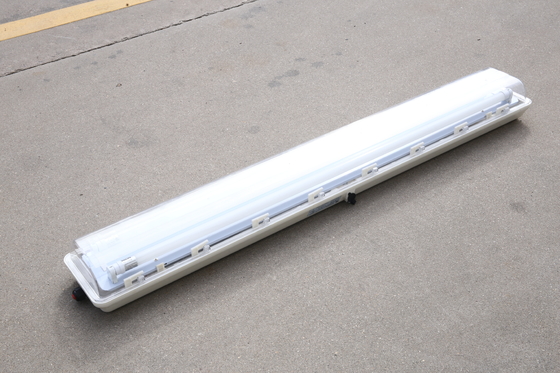 ATEX 1200mm comprimento 2*18w tubo duplo à prova de explosão luz LED linear para Zona 1 e 2, Zona 21 e 22