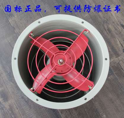 Fábrica industrial IP54 220v/380v Ventiladores axiais à prova de explosão de diâmetro 200-750 mm Ventilador de escape axial