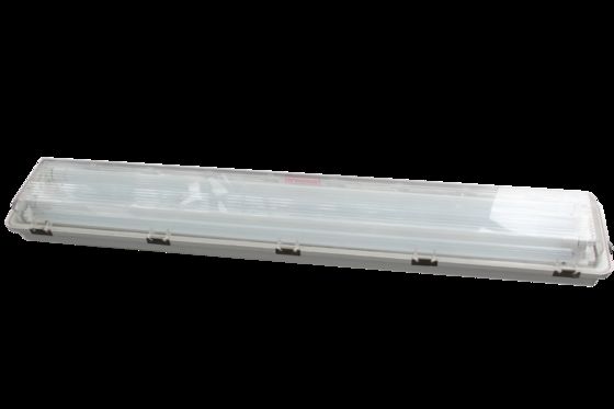 Alta eficiência IP66 18W 36W Single/Double Tube LED Linear Light Iluminação à prova de água Luzes à prova de explosão Lâmpada para Zona1 Zona2