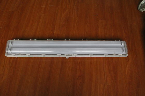 Material ATEX 0,6m 1,2m 18W 36W Fonte de Luz de Tubo Duplo LED/Fluorescente Opcional Lâmpada Tubular LED Linear à Prova de Explosão