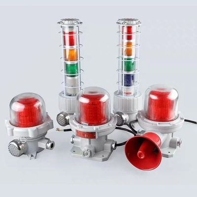 Luzes de Alarme à Prova de Explosão Resistentes à Corrosão WF2 Divisão 1 Consumo de Energia 5-40W para Indústria Petroquímica