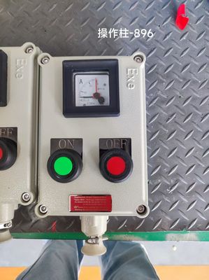 ATEX Estação de controlo à prova de explosão de alumínio fundido/aço inoxidável 10A WF2