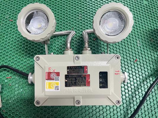 Iluminação de emergência ATEX EAC CNEX IP67 Certificada Classe 1 Div 2 para ambientes perigosos 90-300VAC 24/36VDC Tensão