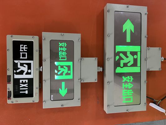 Fonte de luz LED para sinalização de saída de emergência anti-explosão de 3W personalizável para plantas químicas e operações de mineração
