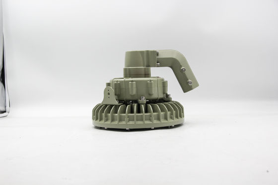 Luminária industrial LED de alta baía ATEX IECEx 100W 150W 200W à prova de explosão com corpo de alumínio 5700K CCT IP66