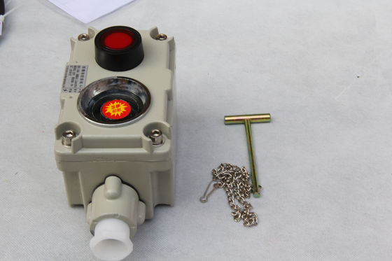 Liga de alumínio Ex d e IIC painel de controlo à prova de explosão IP66 caixa à prova de explosão 225A para a indústria