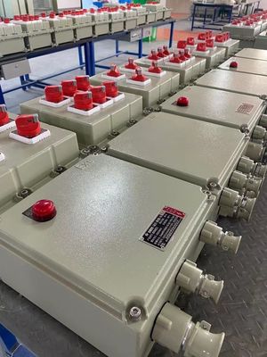 Interruptor à prova de explosão 10A 2 polos, especificação do cabo 9mm 13mm, adequado para atmosferas explosivas e ambientes industriais