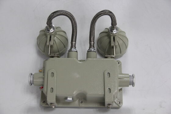 Luz de Emergência à Prova de Explosão BCJ IP66 para Incêndio, Luz de Emergência LED Dupla, 180 Minutos