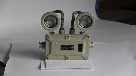 Luz LED à Prova de Explosão ATEX Iluminação de Saída de Emergência Luz à Prova de Explosão LED Cabeça Dupla 2x3w/2*5w para Locais Perigosos 1 ano de Garantia