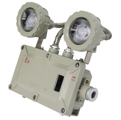 Luz de emergência LED à prova de explosão e à prova de chama Ex Db Eb IIC T6 Gb/Ex Tb IIIC T80°C Db
