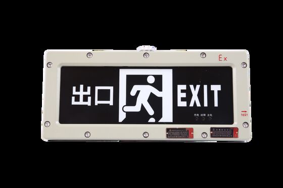 Área de perigo Luz de emergência à prova de chama 3W recarregável 3.6V 180mins Tempos de emergência Padrão personalizado