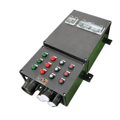 Ex Marcação Ex Db IIC T6 Gb Interruptor à prova de explosão com construção à prova de pó e classificação IP66 para conformidade de segurança