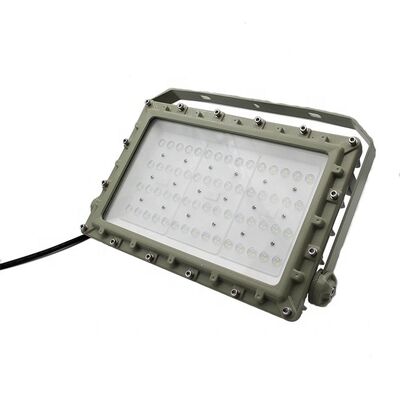 Luz de inundação LED à prova de explosão OEM CRI Ra80 Proteção IP66 WF2 Projetada para Ambientes Perigosos Iluminação Industrial
