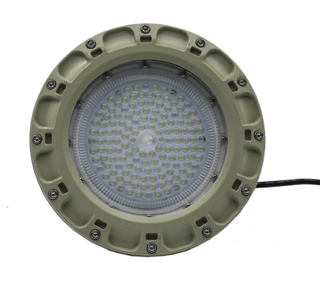 IECEx IP66 Luz à prova de explosão LED 100W 150W High Bay Light WF2 AC 100-277V Liga de alumínio com garantia de 5 anos