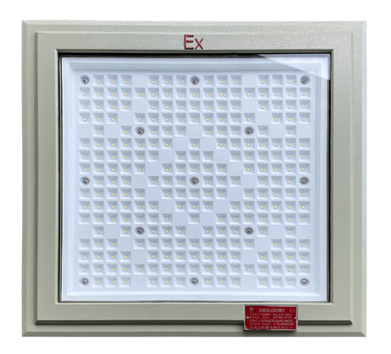 Holofote LED à prova de explosão Luz para posto de gasolina de alto brilho 100–250W Temperatura de cor máxima 5700K com garantia de 5 anos