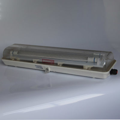 Luminária fluorescente LED à prova de explosão em aço inoxidável IP66 T5 T8 Tube Atex