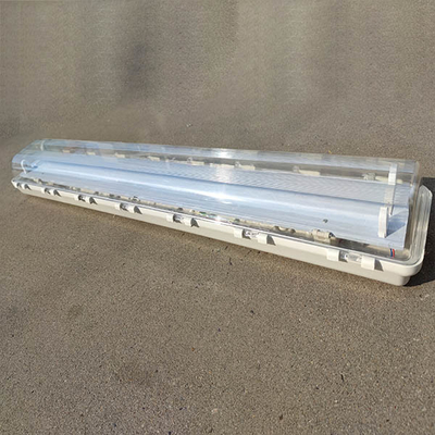 Luminária Tubular LED 2x36W à Prova de Explosão e Chamas para Áreas Perigosas | Carcaça em ABS | Eficiência de 115 lm/W