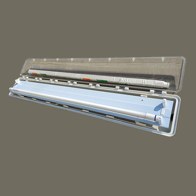 Luminária LED Linear à Prova de Explosão IP66 220V Tubo T5 T8 Certificada ATEX para Áreas Perigosas