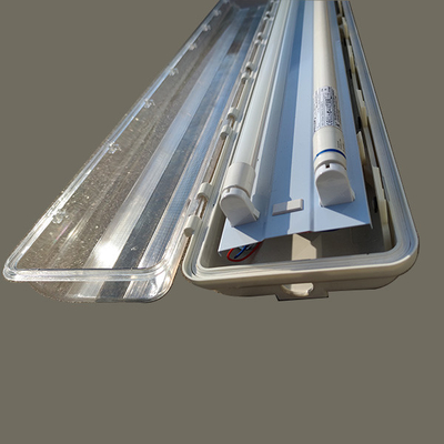Luminária LED Linear à Prova de Explosão IP66 220V Tubo T5 T8 Certificada ATEX para Áreas Perigosas