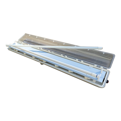 ATEx IP66 18w LED Luz de tubo à prova de explosão 2x18W 3x18W forte impacto Luz fluorescente de plástico completo