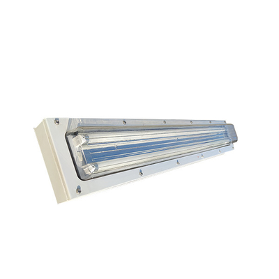 Lâmpada de tubo à prova de explosão LED 2*18W T5 T8 tubo duplo Ip66 lâmpada fluorescente à prova d'água 1,2M luz linear a LED