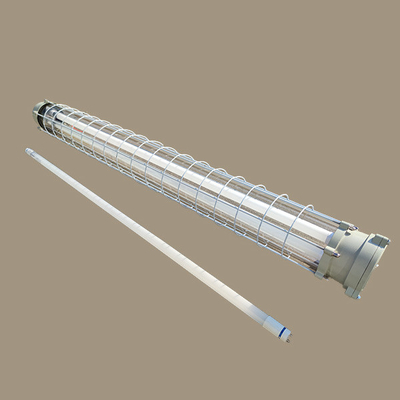 Ip66 1.2M 4Ft Lâmpadas Líneas LED Proof Explosion Industrial 18-36W Dual Tube Proof Explosion Luz Fluorescente