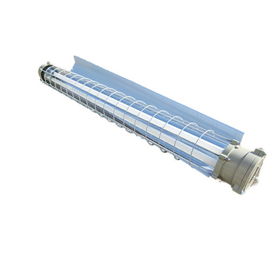 Luz de tubo fluorescente à prova de explosão de aço inoxidável de alta resistência 18-36w